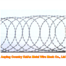 Razor Wire Fence / Barbeado Razor Wire / galvanizado Razor Wire / PVC revestido fio de barbear / arame farpado ---- 30 anos de fábrica